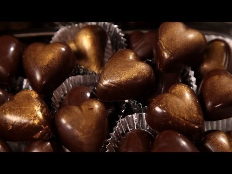 How to Add Filling to a Chocolate Mold | Candy Making