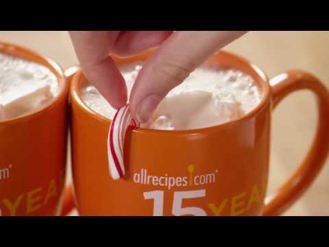 How to Make Candy Cane Cocoa | Christmas Recipes | Allrecipes.com
