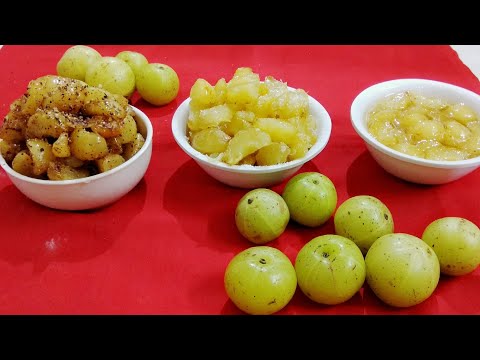 Instant amla candy 3  different style sweet candy masala candy ,murrabba easy and quick recipe