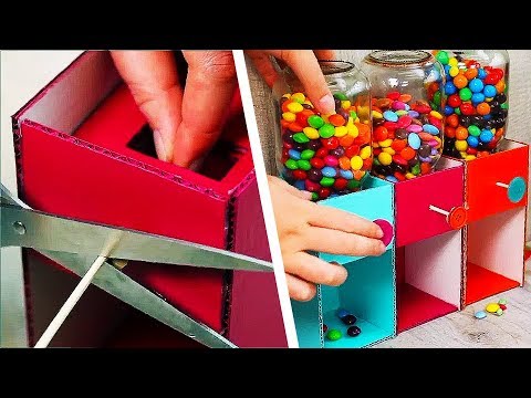 Easy To Make Candy Dispenser | DIY Candy Machine | Craft Factory