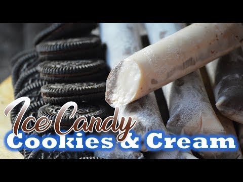 3 Ingredient Cookies and Cream Filipino Ice Candy | It's More Fun in the Kitchen