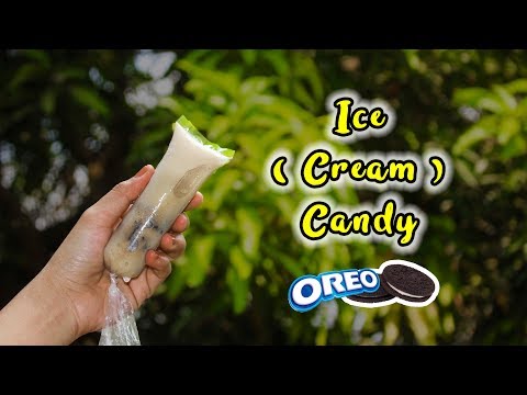 How to make Oreo Ice Candy like Ice Cream Recipe