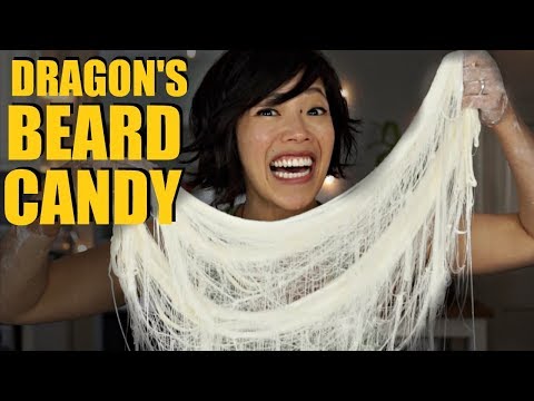 DRAGON'S BEARD CANDY Hand-pulled Cotton Candy Recipe – FAILS Included!