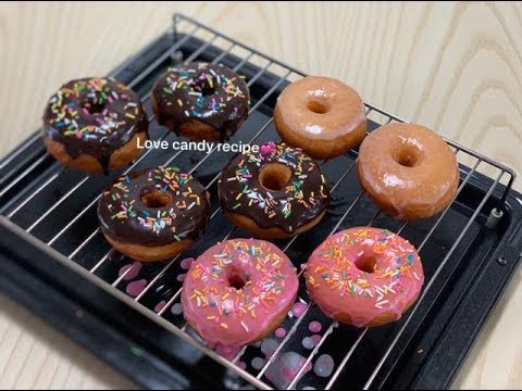 How to make donut 🍩 នំដូរណាត់-by Love candy recipe