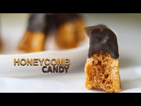 2 Ingredient Honeycomb Candy Recipe | Cinder Toffee Recipe | Hokey Pokey