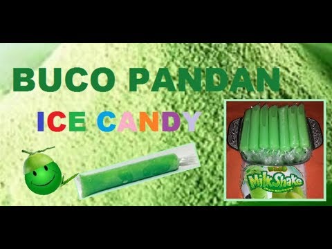 BUCO PANDAN ICE CANDY for Business (using Milk Shake Powder)
