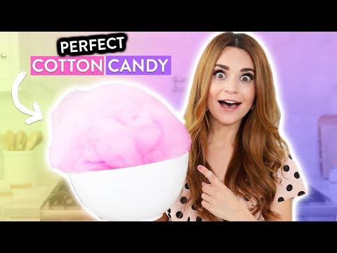 Making PERFECT Cotton Candy!