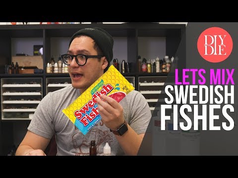 Let's Mix: Swedish Fishes (Simple DIY E-liquid Candy Recipe)