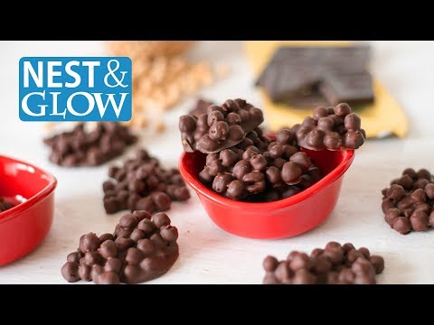 Quick 2-Ingredient Protein Candy Recipe – Chickpea and Chocolate Clusters