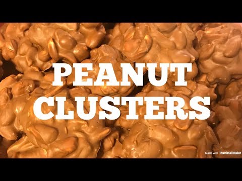 CHOCOLATE PEANUT CLUSTERS | EASY CHRISTMAS CANDY RECIPE