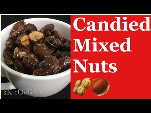 How To Make Candied Nuts | Candy Recipes | Sweets| Kkcookies