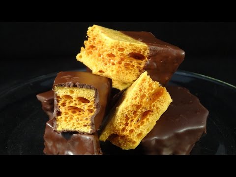Sponge Toffee/Honeycomb (homemade Crunchie bars)- with yoyomax12