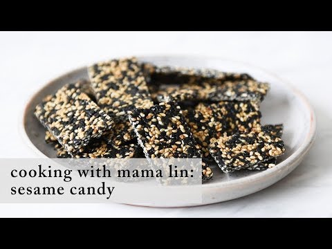 COOKING WITH MAMA LIN: Sesame Candy (芝麻糖)