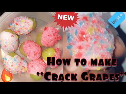 How to make Candy Grapes | crack grapes tutorial | my own version