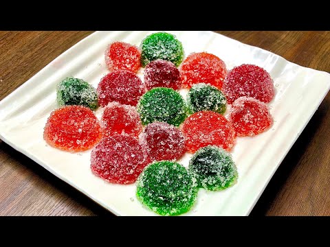 Jujubes Recipe | Homemade Gummy Candy Recipe | Jelly Candy Recipe | Jelly Chocolate