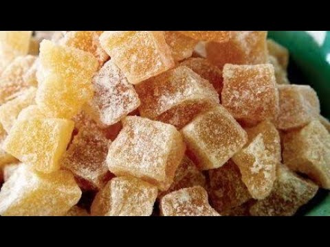 Winter special ginger candy // aale pak // अदरक की बरफी