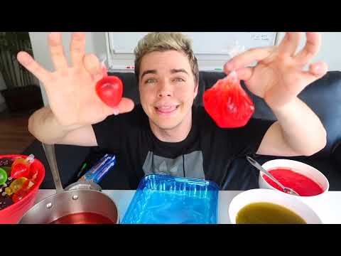 DIY Make Your Own Tiktok Jelly Fruit Candy! How to make jelly fruits when they are sold out!!!!