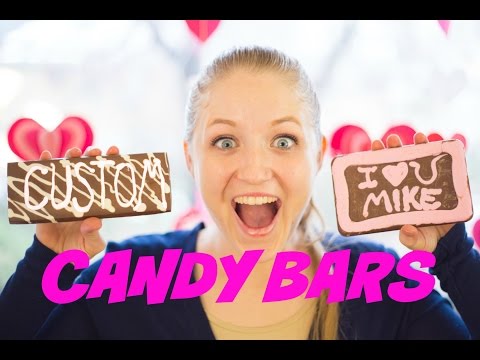 How To Make Custom Candy Bars!