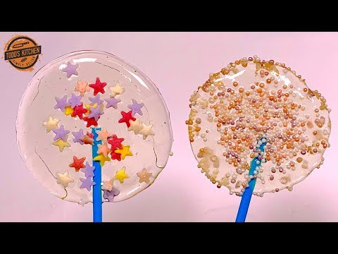How to make CANDY LOLLIPOP recipe at home 4K