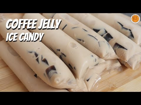 COFFEE JELLY ICE CANDY | HOW TO MAKE COFFEE JELLY ICE CANDY | Mortar and Pastry
