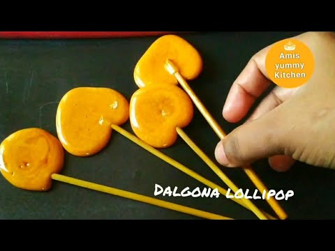2 Ingredients Dalgona Lollipop for Lockdown | Dalgona Candy Recipe | dalgona candy in Malayalam