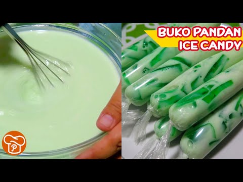 How to Make Buko Pandan Ice Candy | Pinoy Easy Recipes