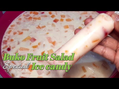 Ice Candy Buko Fruit Salad Flavor w/ Costing