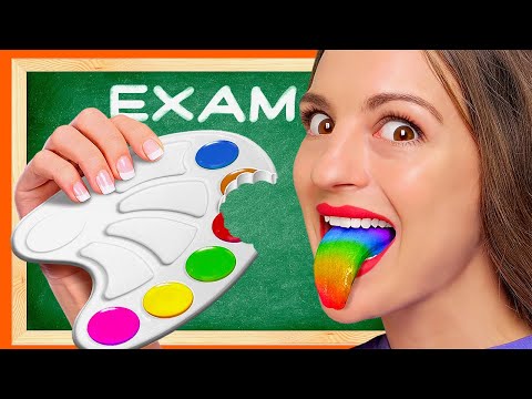 CANDY IN CLASS! || DIY Edible School Supplies To Prank Your Friends