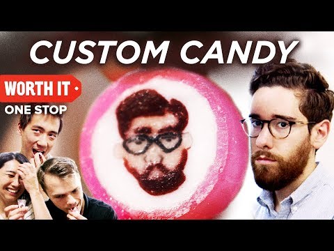 We Put Our Friend’s Face On 3,500 Pieces of Candy