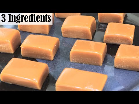 Caramel Toffee Recipe – how to make caramel candy at home