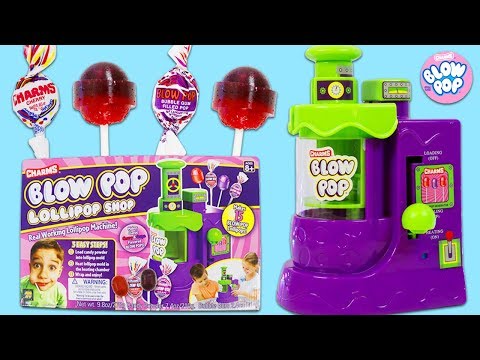 Charms Blow Pop Lollipop Shop | Fun & Easy DIY Lollipop Candy Maker!