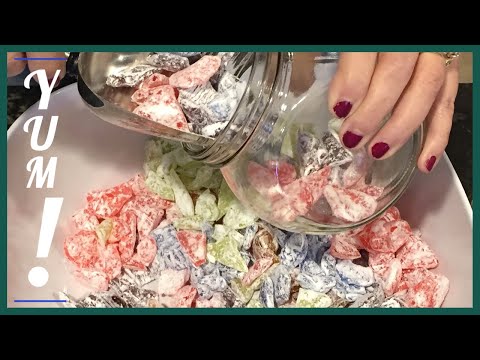 Christmas Candy Recipes  Hard candy  How to make CHRISTMAS CANDY at home EASY