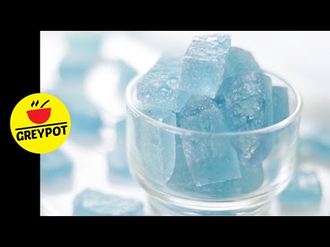 Kohakuto Japanese Candy No Artificial Color Recipe | No Gelatine Jelly Candy Crystals 和菓子