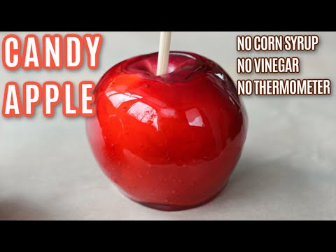 Candy Apple Recipe Without Corn Syrup | How To Make Candy Apples | Simple and Delish by Canan