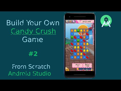 How To Create Your Own Candy Crush Game Android Studio Tutorial | Gesture Detector Part – 2