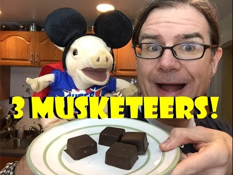 3 Ingredient Recipes: 3 Musketeers Style Candy Bars