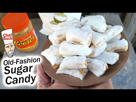 Sugar Candy with Peanut Butter – No Cooking Recipe
