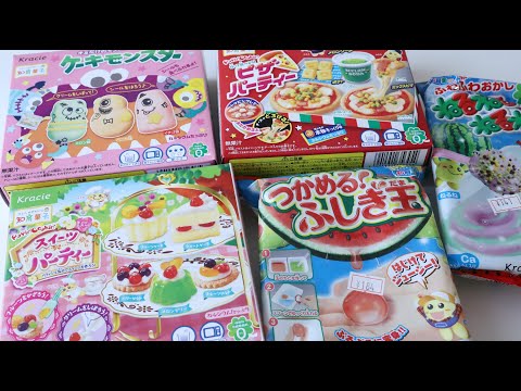 Japanese Interesting 5 DIY Candy Making Kits Popin'Cookin' Candy Souvenir