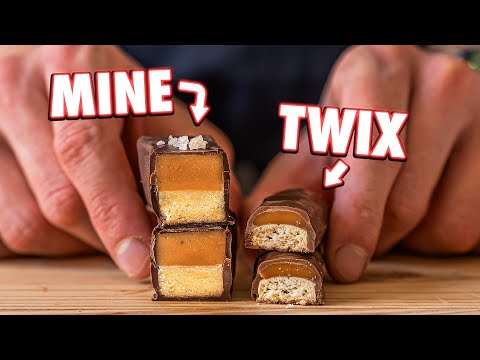 Making Twix Bars At Home | But Better