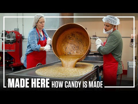 Inside The Largest Handmade Candy Factory | MADE HERE | Popular Mechanics