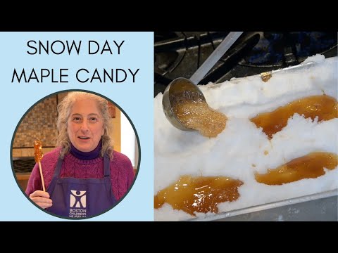 Snow Day Activity for Kids: Make Your Own Maple Candy with SNOW! ❄️
