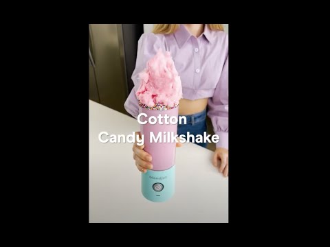 Cotton Candy Milkshake BlendJet Recipe