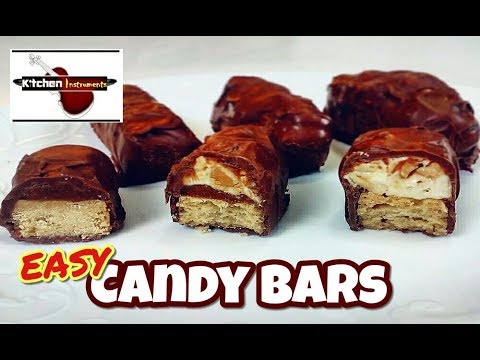 How to Make Your Favorite Candy Bars! (Candy Making Hacks) | Kitchen Instruments