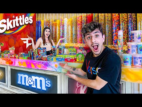 I Turned My House into a REAL CANDY STORE!! **mouth watering**