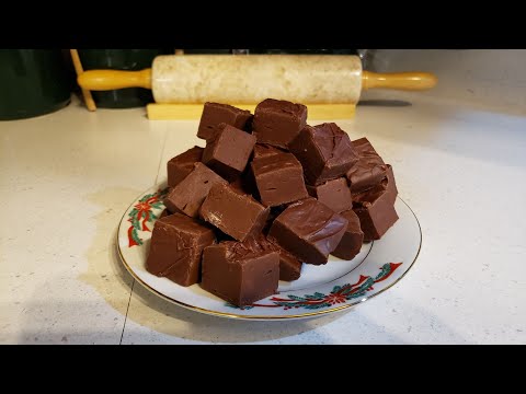 2 Ingredient 2 Minute Chocolate  Fudge – No Fail Recipe – The Hillbilly Kitchen