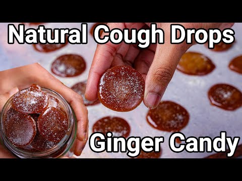 Homemade Ginger Candy – Natural Cough, Cold & Flu Remedy | Homemade Crystallised Ginger Chews