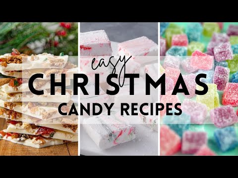 12 Easy Christmas Candy Recipes #candy #christmas #recipes #sharpaspirant