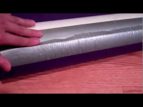 Make Your Own Candy Cane Foam Roller!