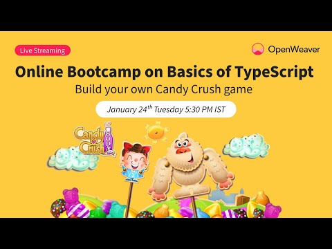 Basics of TypeScript | Build your own Candy Crush game