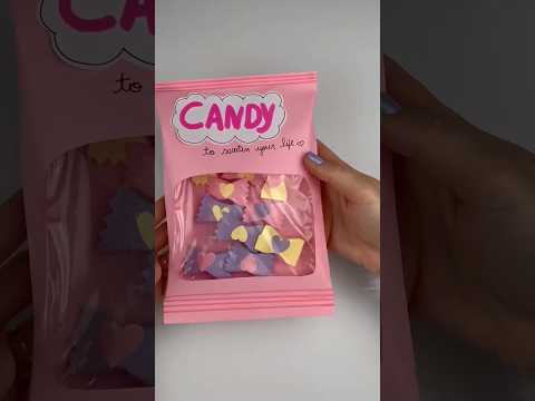Valentine’s Day gifts Candy paper craft